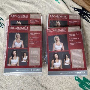 CAROMED #28124 Post-Op/Augment Bra Breast & Chest Garment size34 NWT